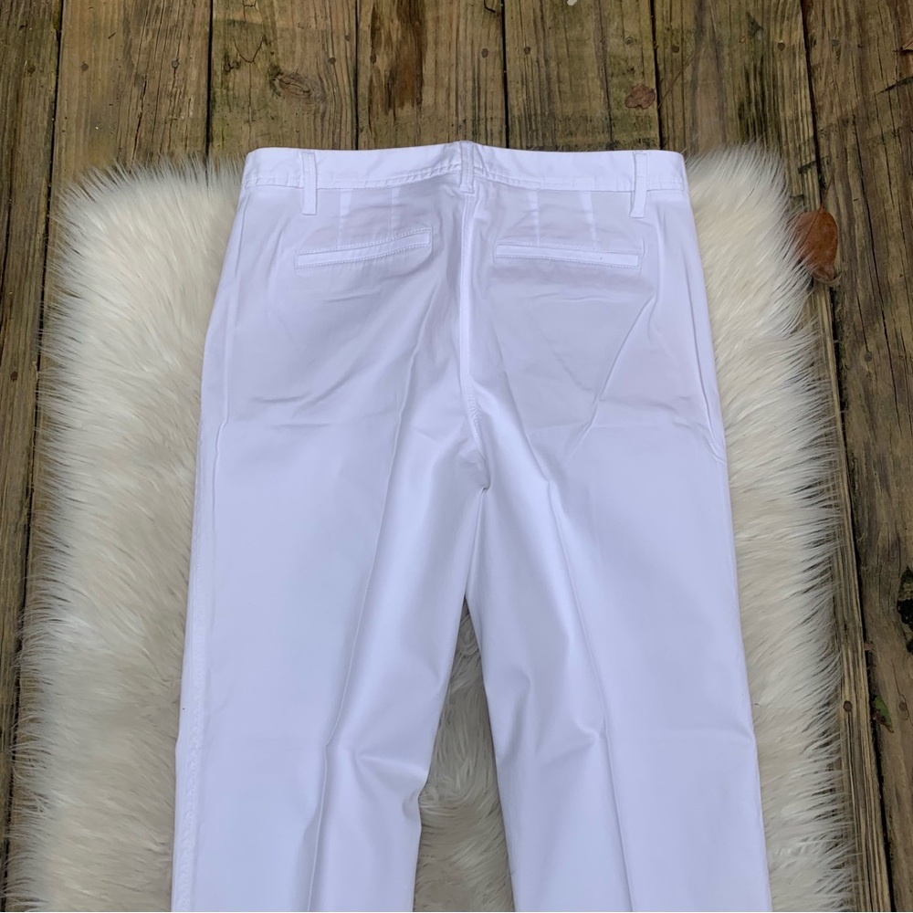 Talbots White Relaxed Chino Pants - Picture 9 of 9